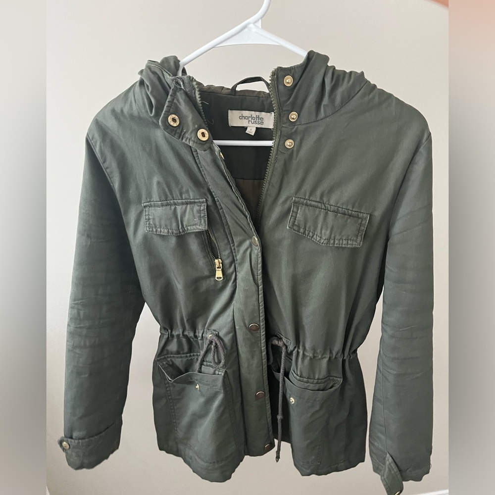 Charlotte Russe Army Green Winter Jacket